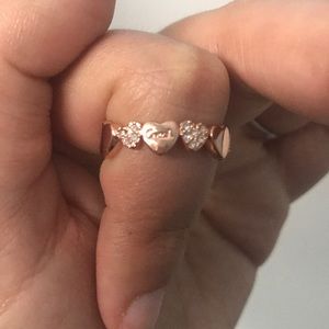 Rose Gold Coach Ring
